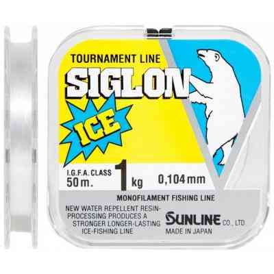 Леска Sunline SIGLON ICE 50м #0.4/0.104мм 1кг (1658.03.10) Вінниця