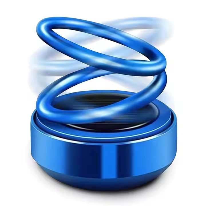 Дифузор ароматизатор для авто освіжувач повітря “Кільця левітації” на сонячній батареї в машину, синій Кам'янець-Подільський - фото 4