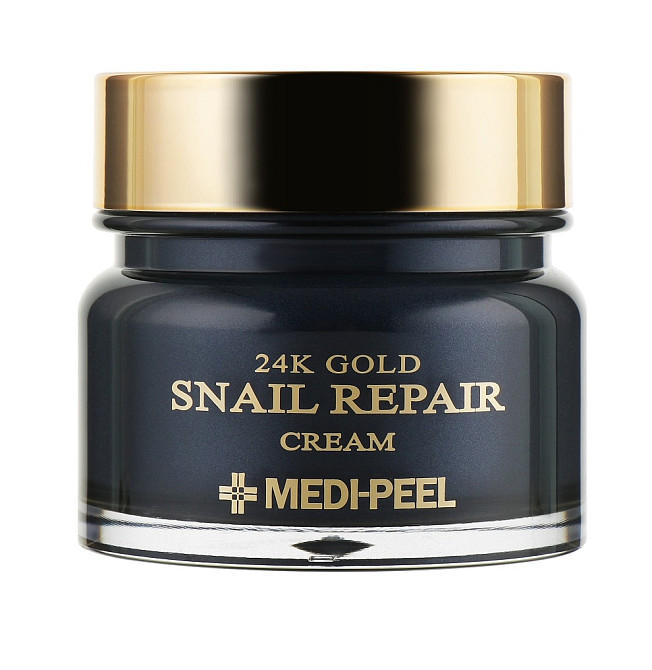 Крем для лица с коллоидным золотом и муцином улитки 24k Gold Snail Repair Cream Medi-Peel 50 мл Киев - изображение 1