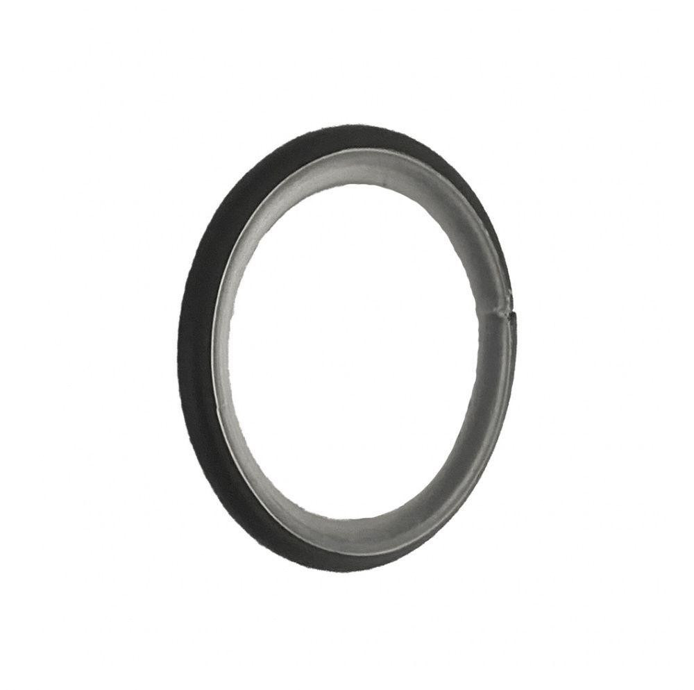 Кільце для карнизу Orvit 19 мм тихохідне металеве (30 х 37) х 3,5 мм ЧОРНИЙ ОКСАМИТ (00-00015513) Львів - фото 1