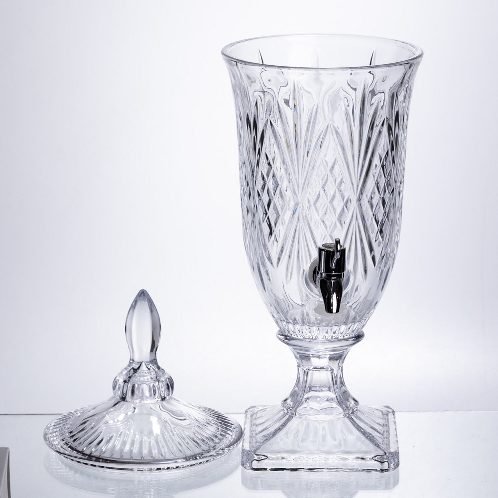 Лимонадниця Classic Crystal 2л з краном HP-19-295 глечик диспенсер для напоїв прозорий Коломия - фото 3