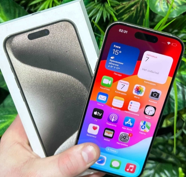 Айфон Iphone 15 Pro (Natural Titanium) Киев - изображение 6