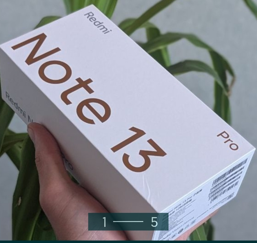 Смартфон: Xiaomi Redmi Note 13 Pro G5 , 8/128Gb. Black. Киев - изображение 5