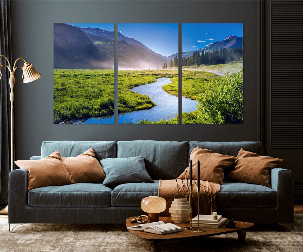 Модульна картина у вітальню/ спальню  Природа  ART-264_3A Київ - фото 3