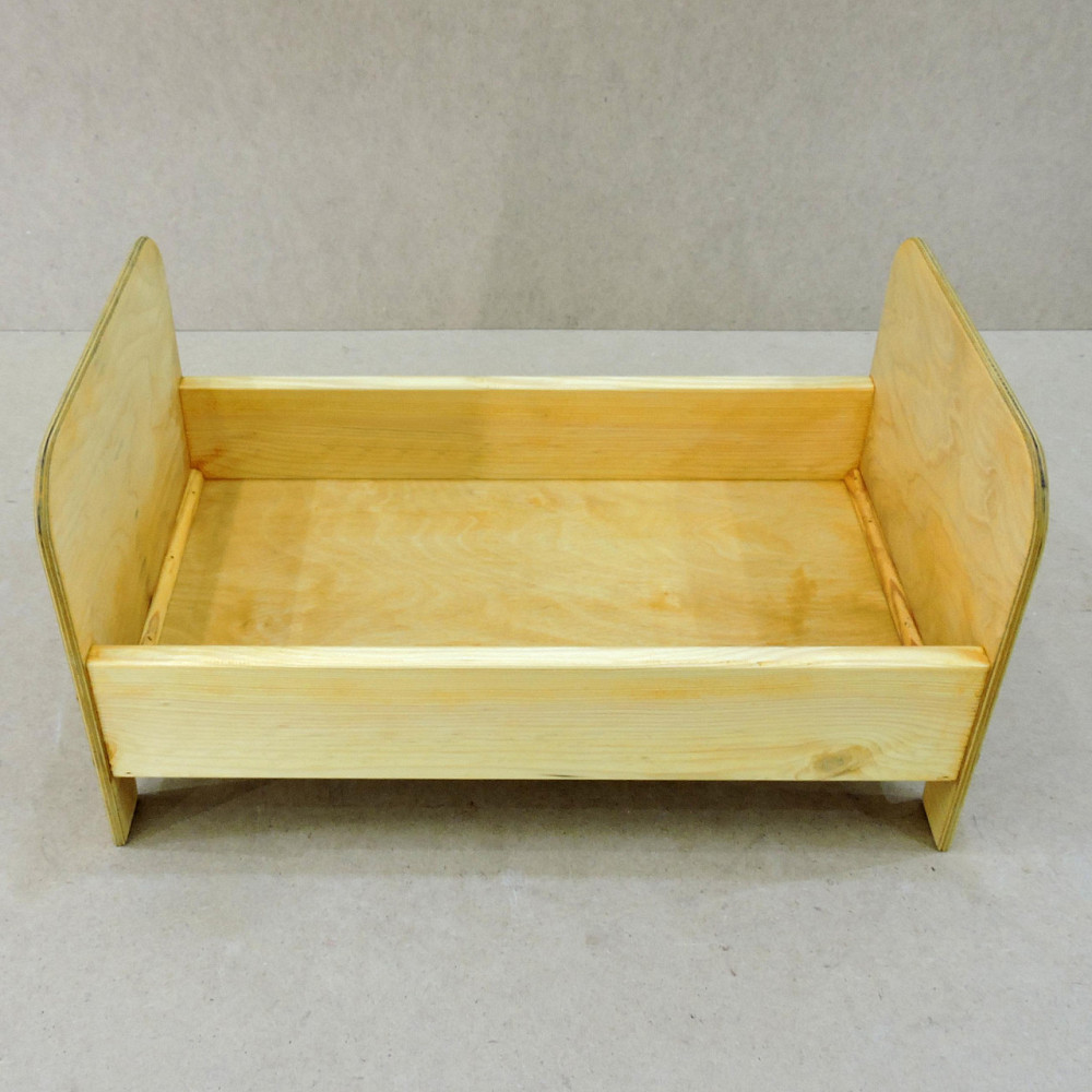 Ліжко для ляльок "Маріан" ваніль Миколаїв - фото 2