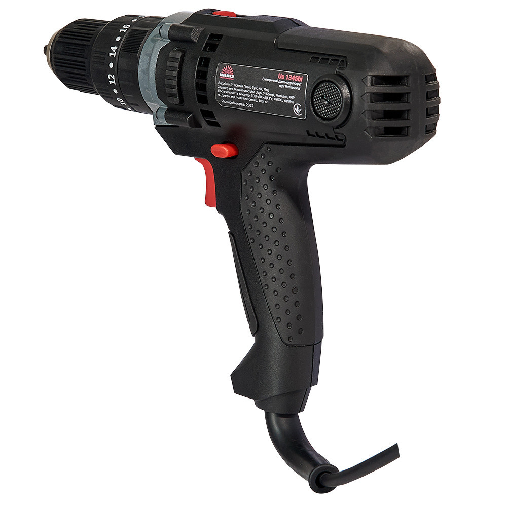 Дриль-шурупокрут електричний Vitals Professional Us 1345bi Харків - фото 3