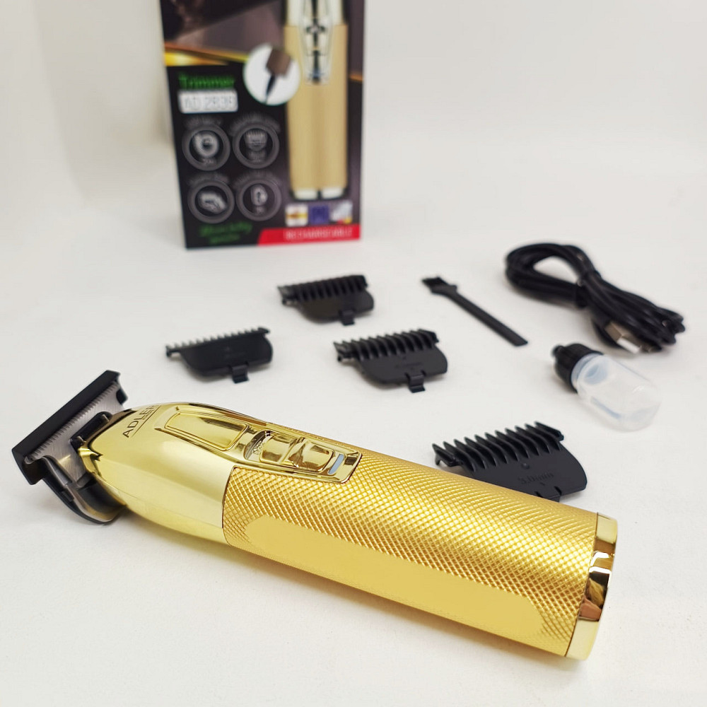 Машинка для точной стрижки бороды и волос Adler AD-2836G, Триммер для висков Электромашинка волос RN-65 Львов - изображение 7