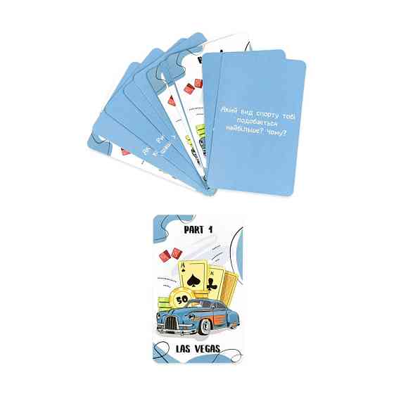 Карточная игра Мужские разговоры 30673 карточек 108 штук Винница