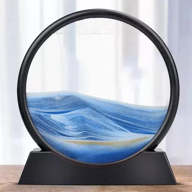 3D-картина з кольоровим піском, що змінює малюнок при перевертанні, декор для дому та медитації Одеса - фото 3