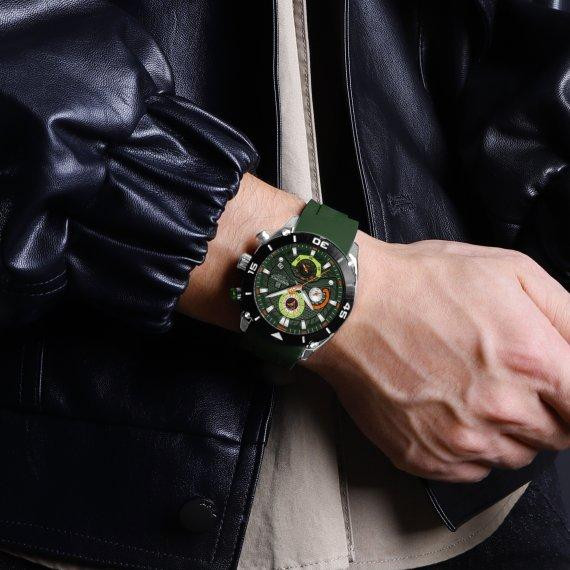 Годинник чоловічий наручний Naviforce Faster Зелений Вінниця - фото 6