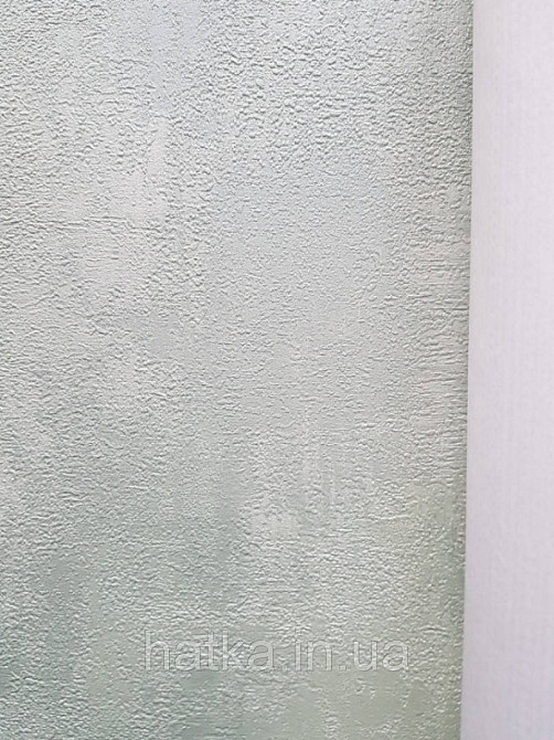 Шпалери вінілові на флізелін Sirpi Alta gamma Sempre 3 під венеціанську штукатурку бірюзові з сріблом 3д Київ - фото 3