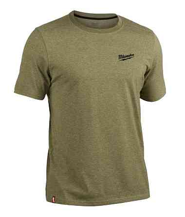 Футболка MILWAUKEE HTSSGN-XL, легка з коротким рукавом, зелена, (розмір XL) Одесса