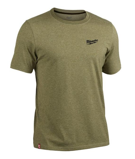 Футболка MILWAUKEE HTSSGN-XL, легка з коротким рукавом, зелена, (розмір XL) Одесса - изображение 1