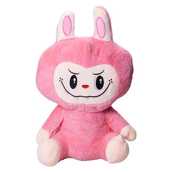 ТМ COLORFUL HOME М'яка іграшка-плед, подушка 3 в 1 Лабубу 50 см Червоний ТМ COLORFUL HOME LAB2R Коломия