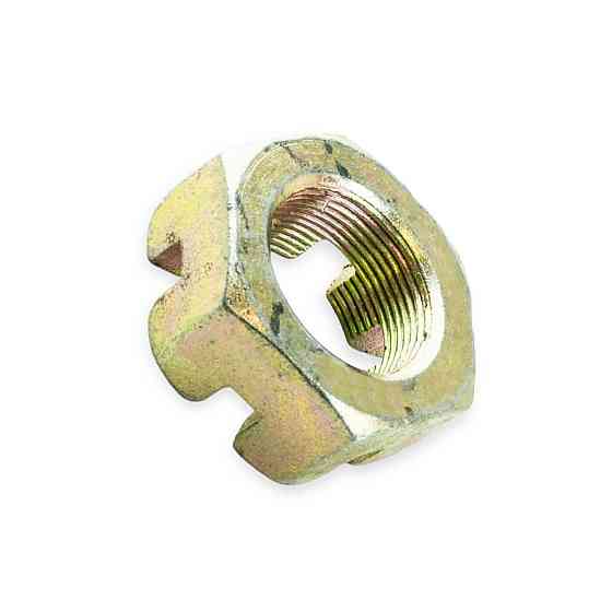 Гайка пал.реакт. м30х1,5 корончата анодір камаз Мукачево