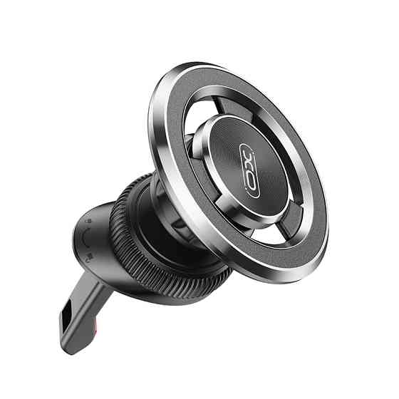 Тримач телефону автомобільний XO C130 MagSafe Dedicated Magnetic Suction Air Outlet Metal Bracket чорний Львів