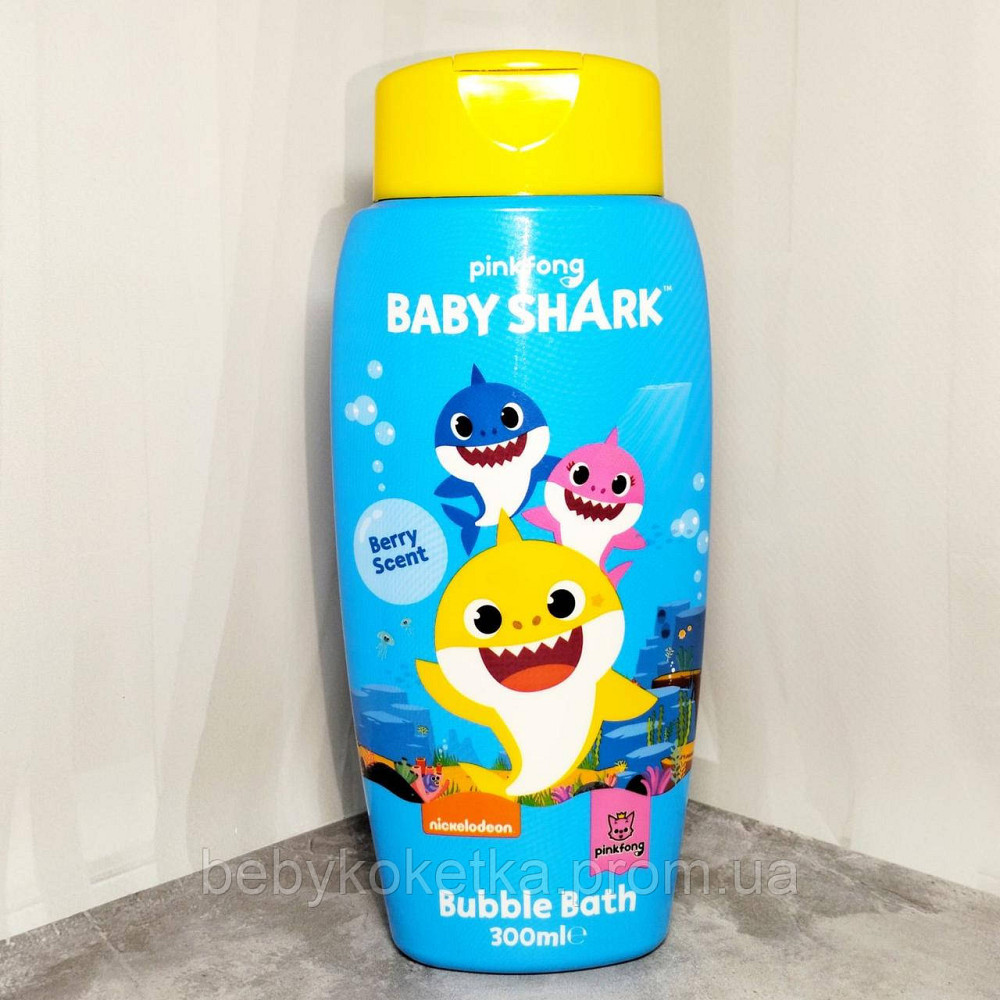 Дитяча піна для ванни Pinkfong Baby Shark 300 мл. Львів - фото 1