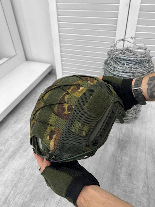 Шолом тактичний WENDY oliva балістичний кевларовий Олива венді Одеса - фото 17