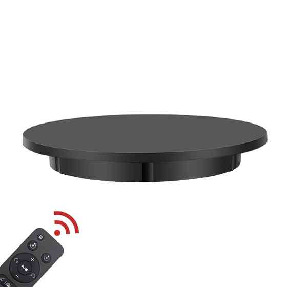 Предметний стіл поворотний 60см пульт чорний Puluz DCA1536B Київ