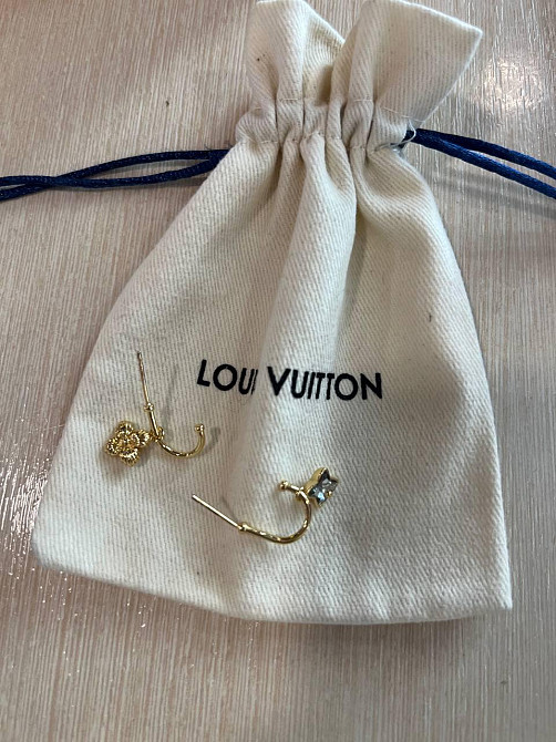 Луї Віттон сережки / Louis Vuitton з різними квіточками Одеса - фото 7