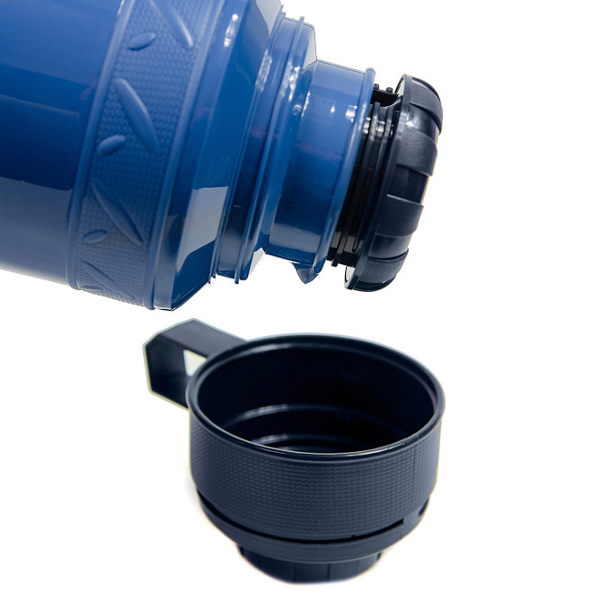 Термос Mega SO160DBS 1,6 л, синій Київ - фото 5