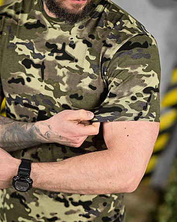 ХЛОПКОВА тактична футболка PATRIOT MultiCam green ДЛ6384 Київ - фото 5
