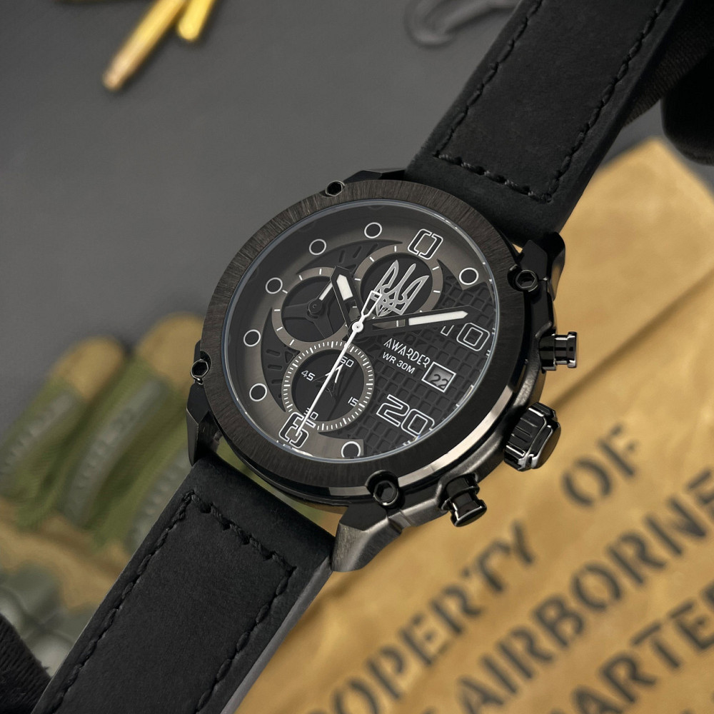 Awarder 016 Тризуб срібло All Black Киев - изображение 2