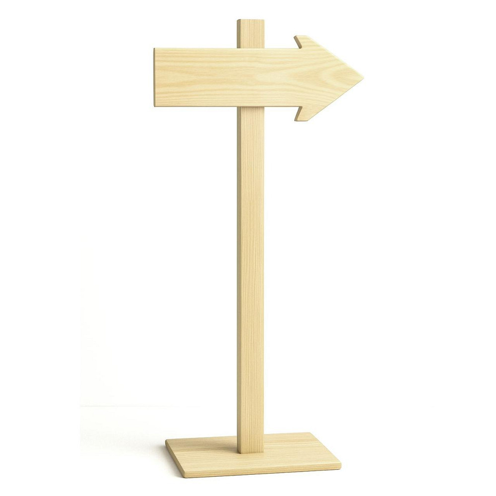 Напольная стрелка-указатель 