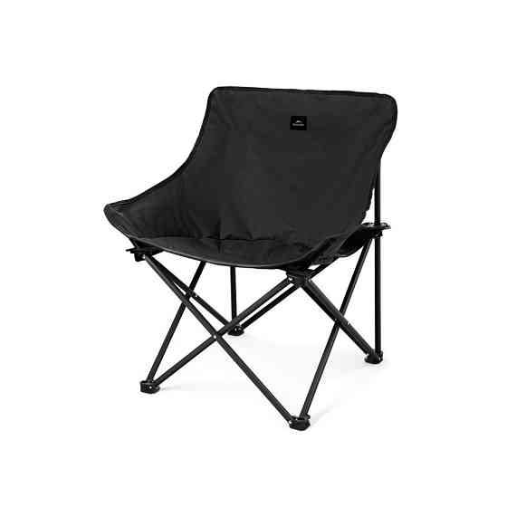 Стул складной Naturehike Stellaluna T01 CNH23JU13002, L, черный Киев