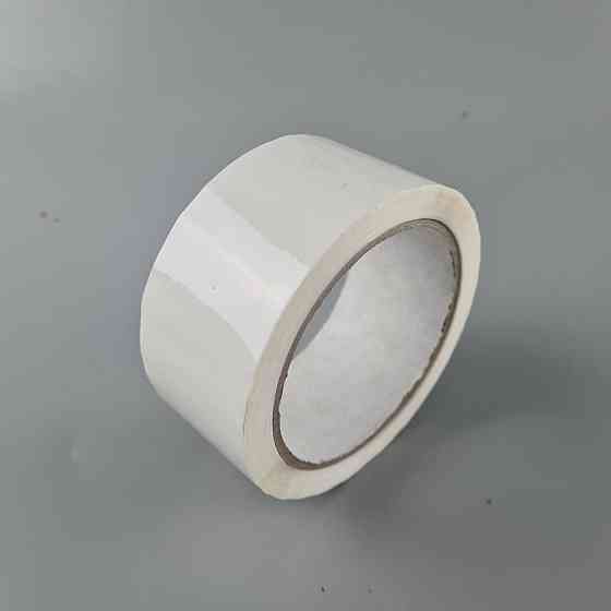 Упаковочный скотч Белый 38мк 45мм  80метров 