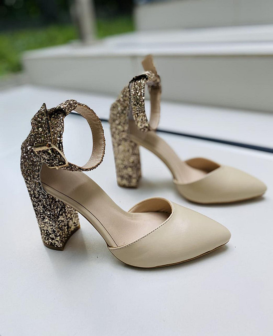 ARLEN Босоніжки жіночі ARLEN Бос-К-03 беж/золото (літо, шкіра натуральна) (4554) Коломыя - изображение 8