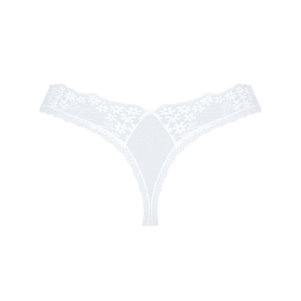 Мереживні танга Obsessive Heavenlly thong XL/2XL Sex Aura Київ - фото 6