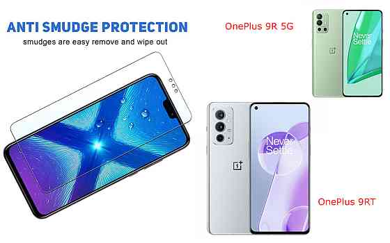 Защитное стекло NeoGlass для OnePlus 9R 5G, OnePlus 9RT – ультрапрозрачное и устойчивое Киев