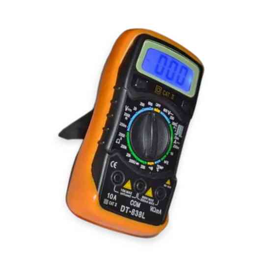Мультиметр цифровой DT-838L оснащен термопарой Мукачево