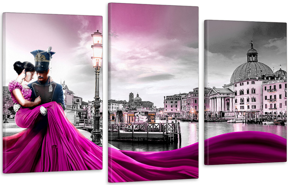 Модульная картина в гостиную / спальню Закохані   Art-599_3 70x130 см Киев - изображение 1