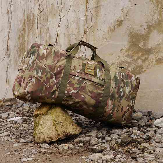 Сумка тактична 100л. Kiborg Military bag Multicam. Велика армійська сумка транспортна мультикам Київ