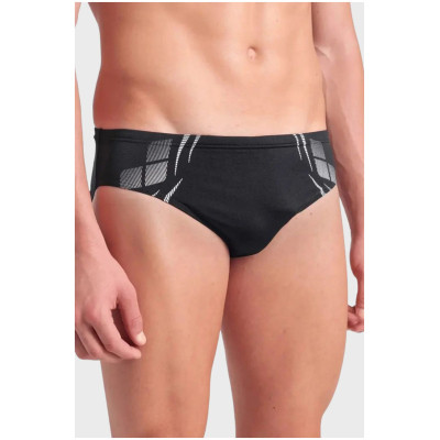 Плавки Arena Poseidonia Swim Briefs 009075-501 чорний, білий 95 (3468337537120) Винница - изображение 3