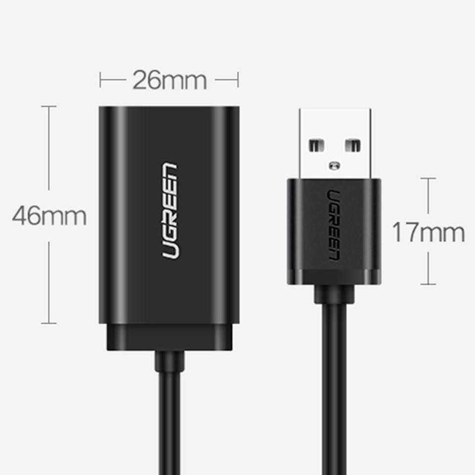 Зовнішня звукова карта Ugreen US205 (Чорна, 15см) Николаев - изображение 8