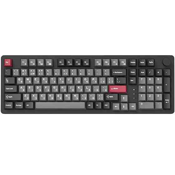 Клавіатура бездротова GamePro Asgard Drakkar Keychron Super Red Switch Black (MK305BK) ( 11600 ) Харків