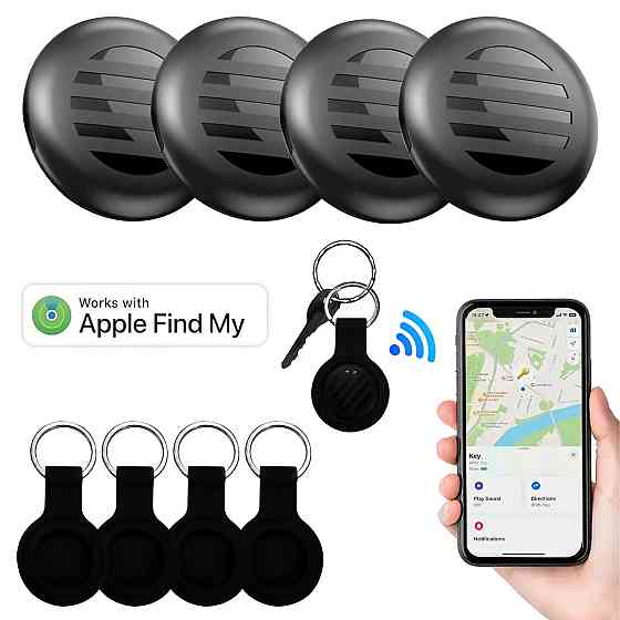 Трекер для пошуку ключів,предметів LocatePro Tag (лише для Apple) 4шт Луцк