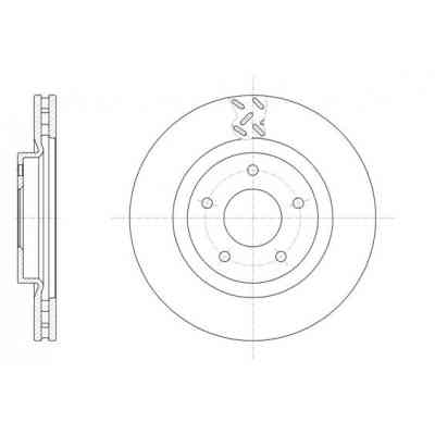 Гальмівний диск REMSA 61553.10 Вінниця
