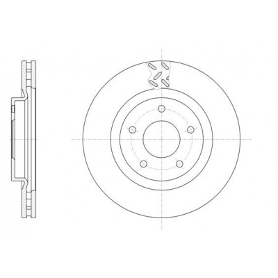 Гальмівний диск REMSA 61553.10 Вінниця - фото 1