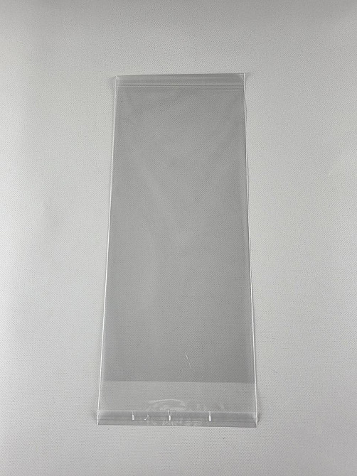 Пакеты БОПП для упаковки прозрачные с клейкой лентой 15*30+4\25мк +скотч (1000 шт) Харьков - изображение 1