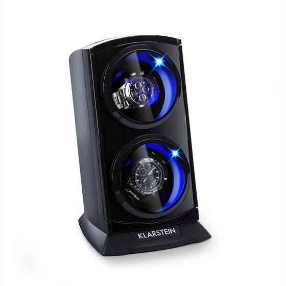 St. Gallen Premium Watch Winder 2 Годинники 4 швидкості Чорний (Німеччина, читати опис) Рівне