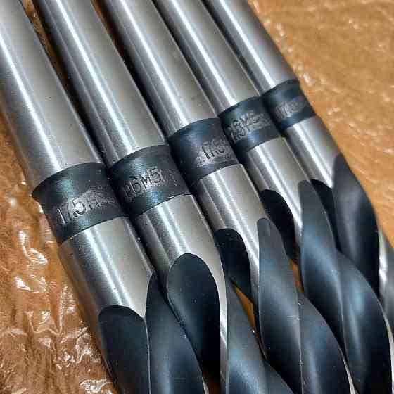 Свердло по металу 18,0 мм з конічним хвостовиком Р6М5 для свердління сталі та сплавів Харків