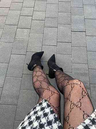 Жіночі черевики Stefaniya чорні еко-замша каблук 8см 36-40 (703-104) Коломия