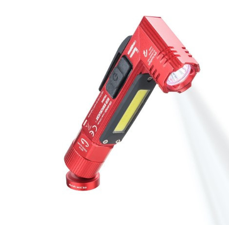 Фонарь гибкий многофункциональный Troika с красным светом 150лм Красный Киев - изображение 2