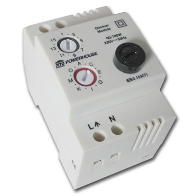 Керований вимикач LD-11 в DIN виконанні з регулятором яскравості світла Київ - фото 1