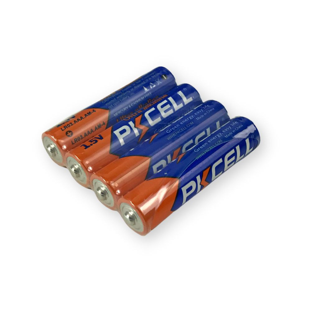 Батарейка PKCELL Ultra Alkaline AAA LR03 1.5V, 4шт./плівка Київ - фото 1