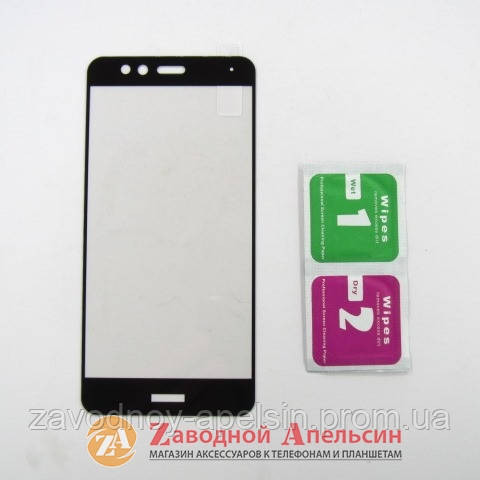 Защитное стекло Huawei P10 Lite GLASS black Одесса - изображение 1